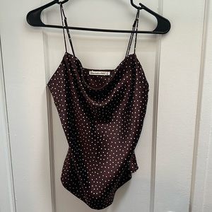 new A&F tank top. Size S, adjustable strap